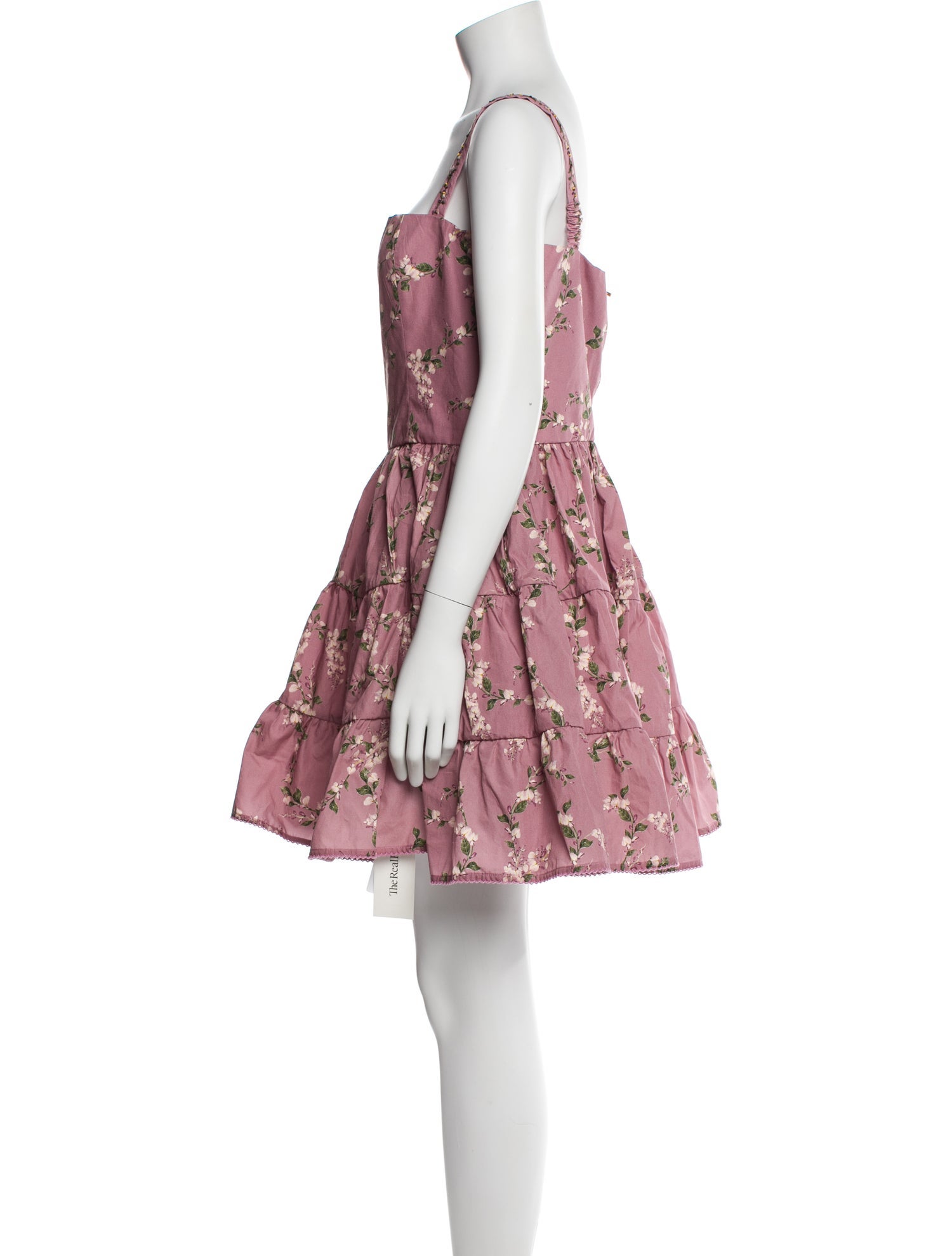 Agua Bendita Floral Print Mini Dress w/ Tags