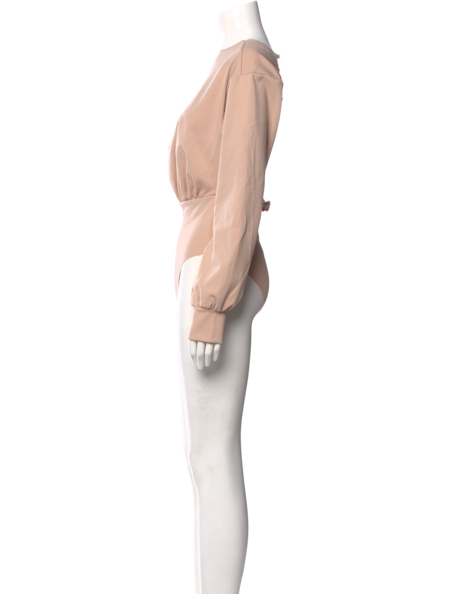 Agua Bendita Crew Neck Long Sleeve Bodysuit w/ Tags