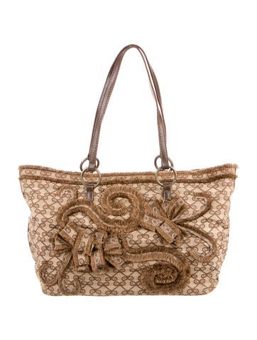 Anya Hindmarch Fringe Appliqué Shoulder Bag