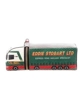 Anya Hindmarch Eddie Stobart Lorry Python Clutch