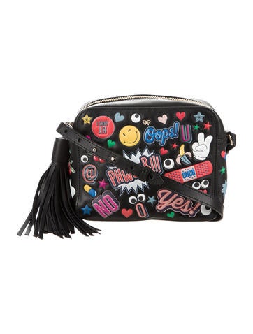 Anya Hindmarch All Over Stickers Crossbody Bag