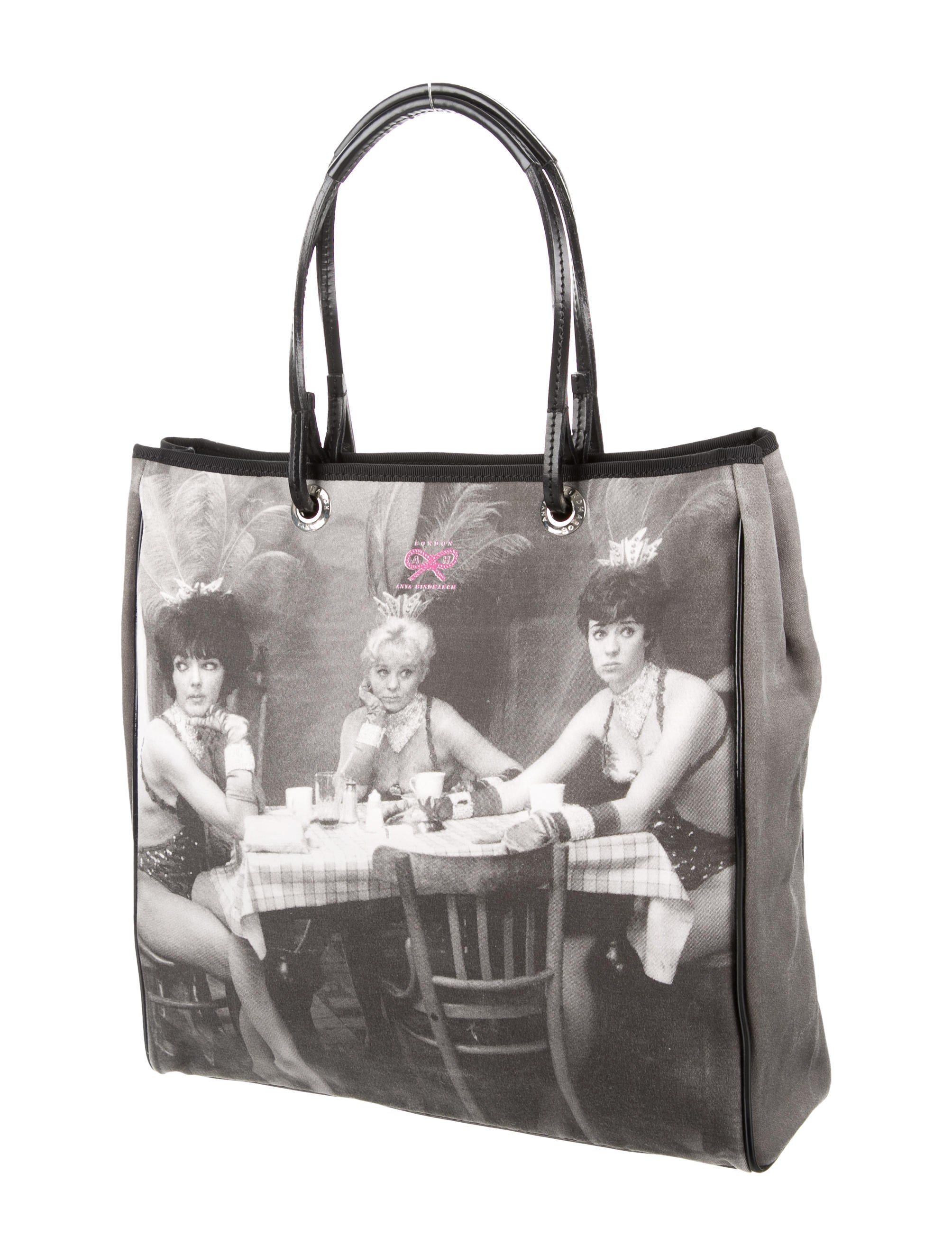 Anya Hindmarch Graphic Print Tote Bag Handbags WAH22821 The RealReal