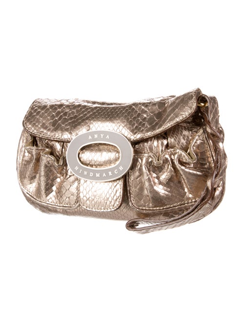 Anya Hindmarch Python Clutch