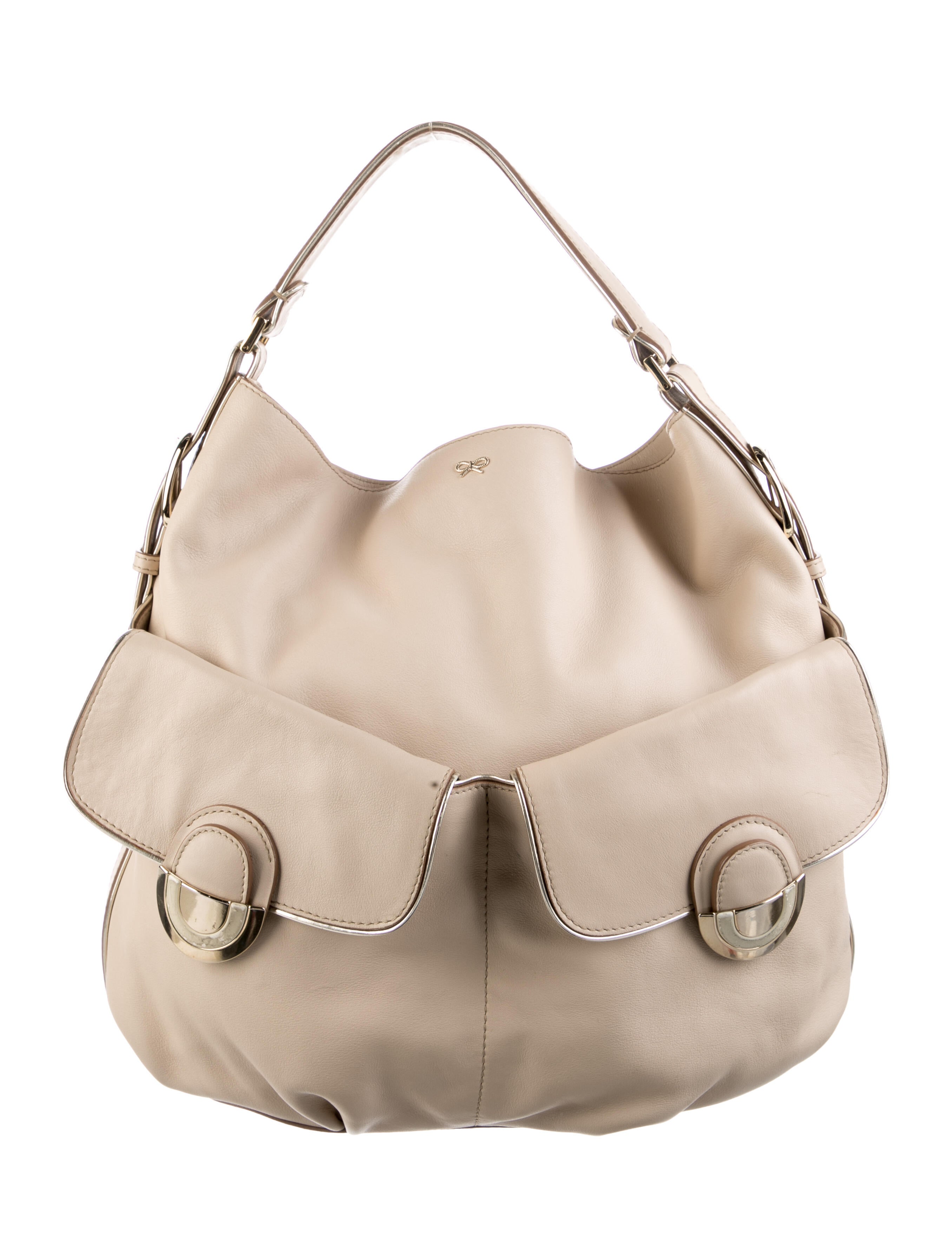 Anya Hindmarch Woven Leather Tote Neutrals Totes, Handbags WAH22313