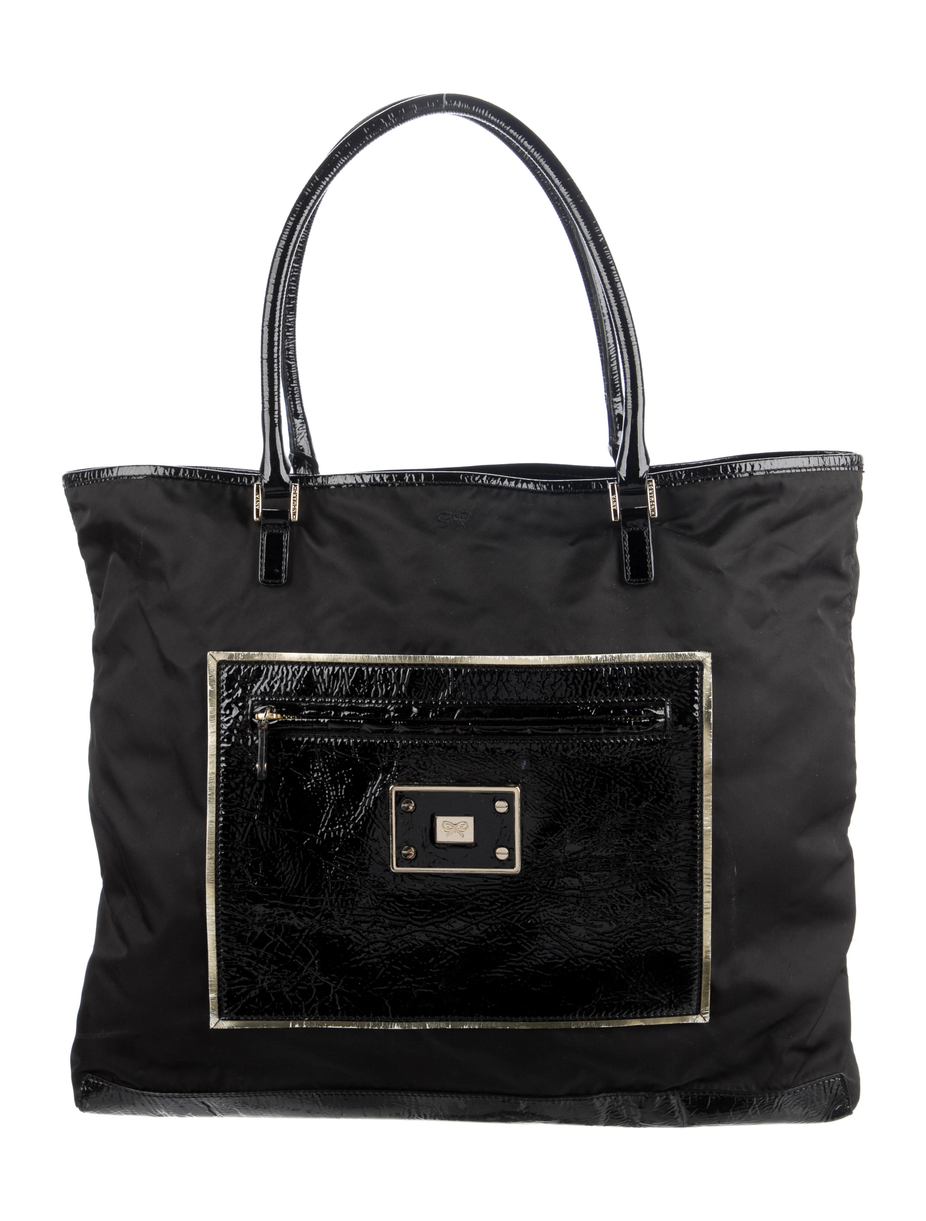 Anya Hindmarch Tote Bag Black Totes, Handbags WAH10076 The RealReal