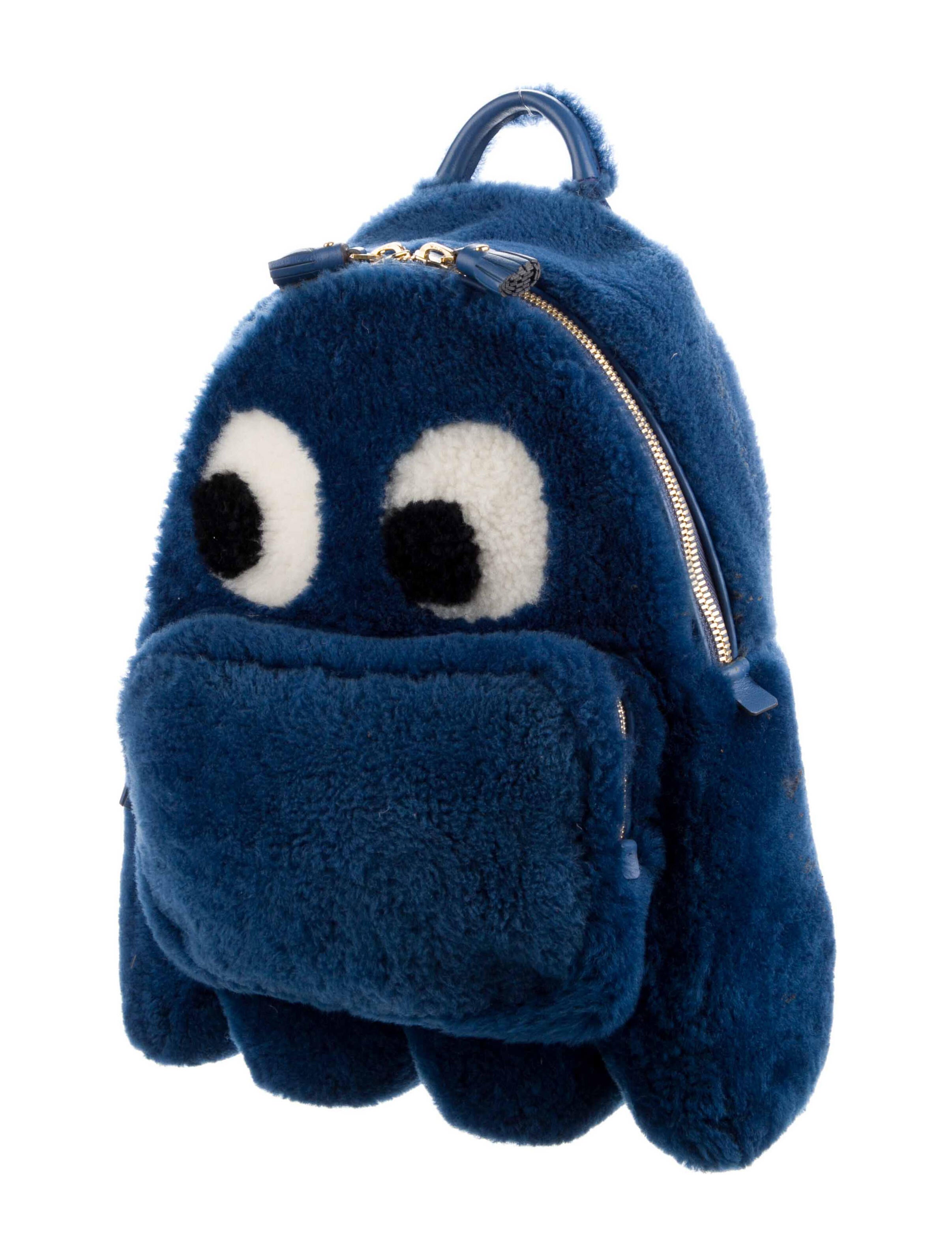 Anya Hindmarch PacMan Ghost Bag Blue Backpacks, Handbags WAH34384