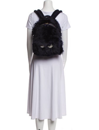 Anya Hindmarch Faux Fur Backpack