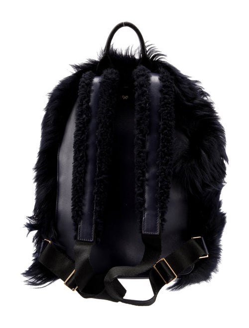 Anya Hindmarch Faux Fur Backpack