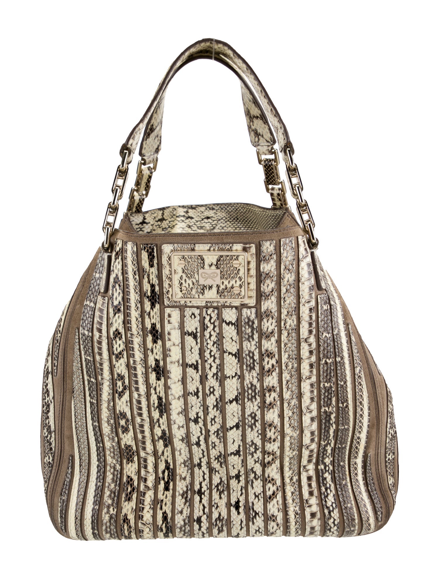 Anya Hindmarch Embossed Leather Tote