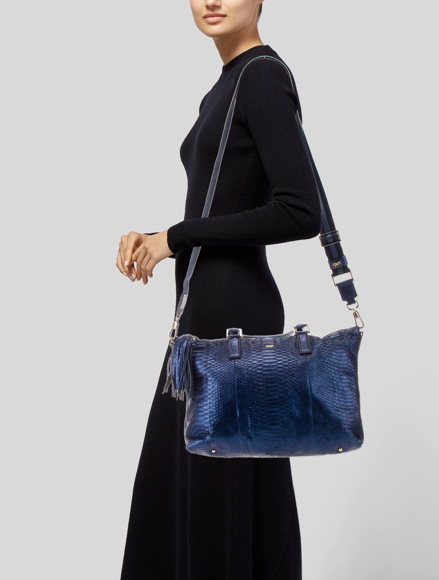 Anya Hindmarch Python Weekender Bag