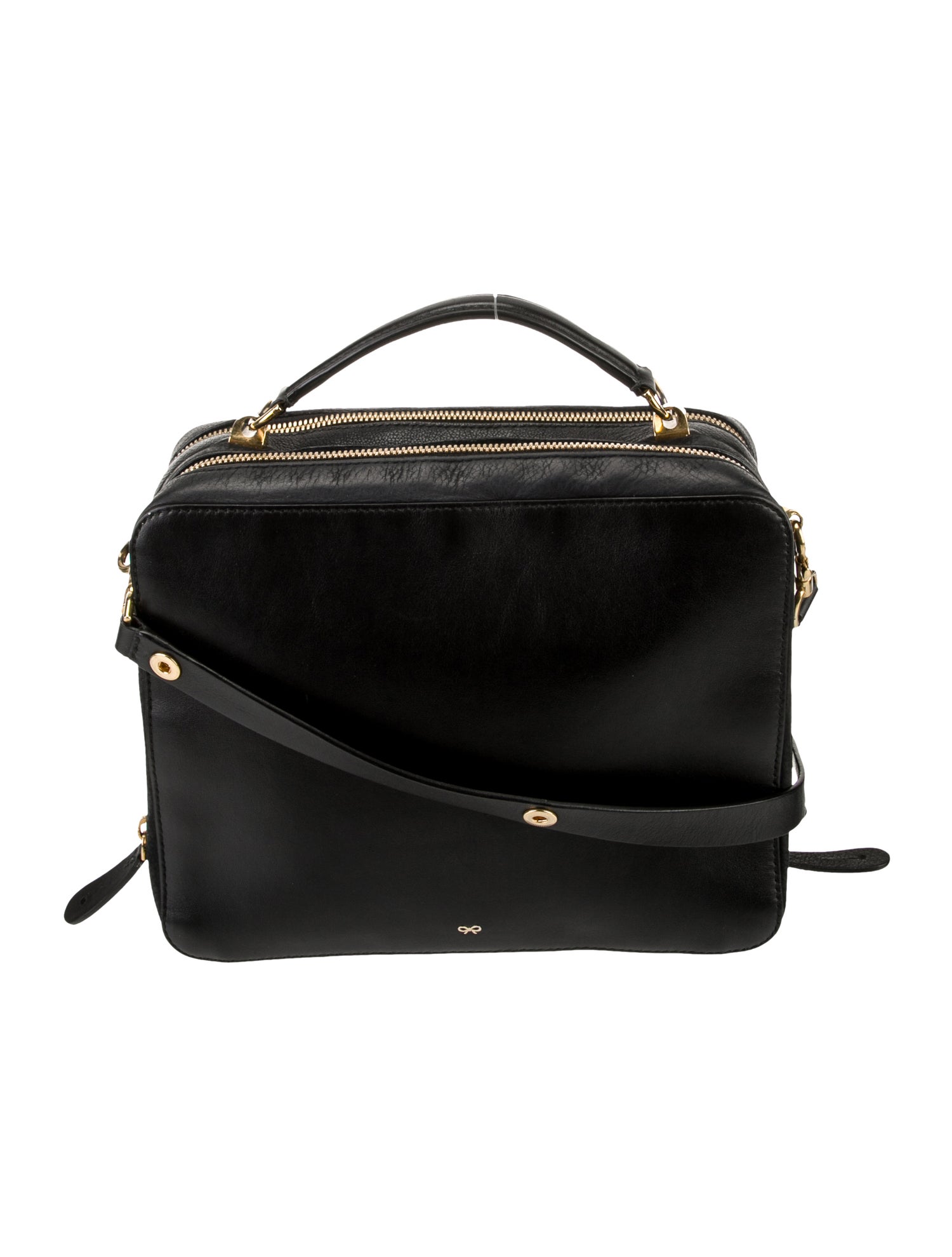 Anya Hindmarch Leather Top Handle Bag