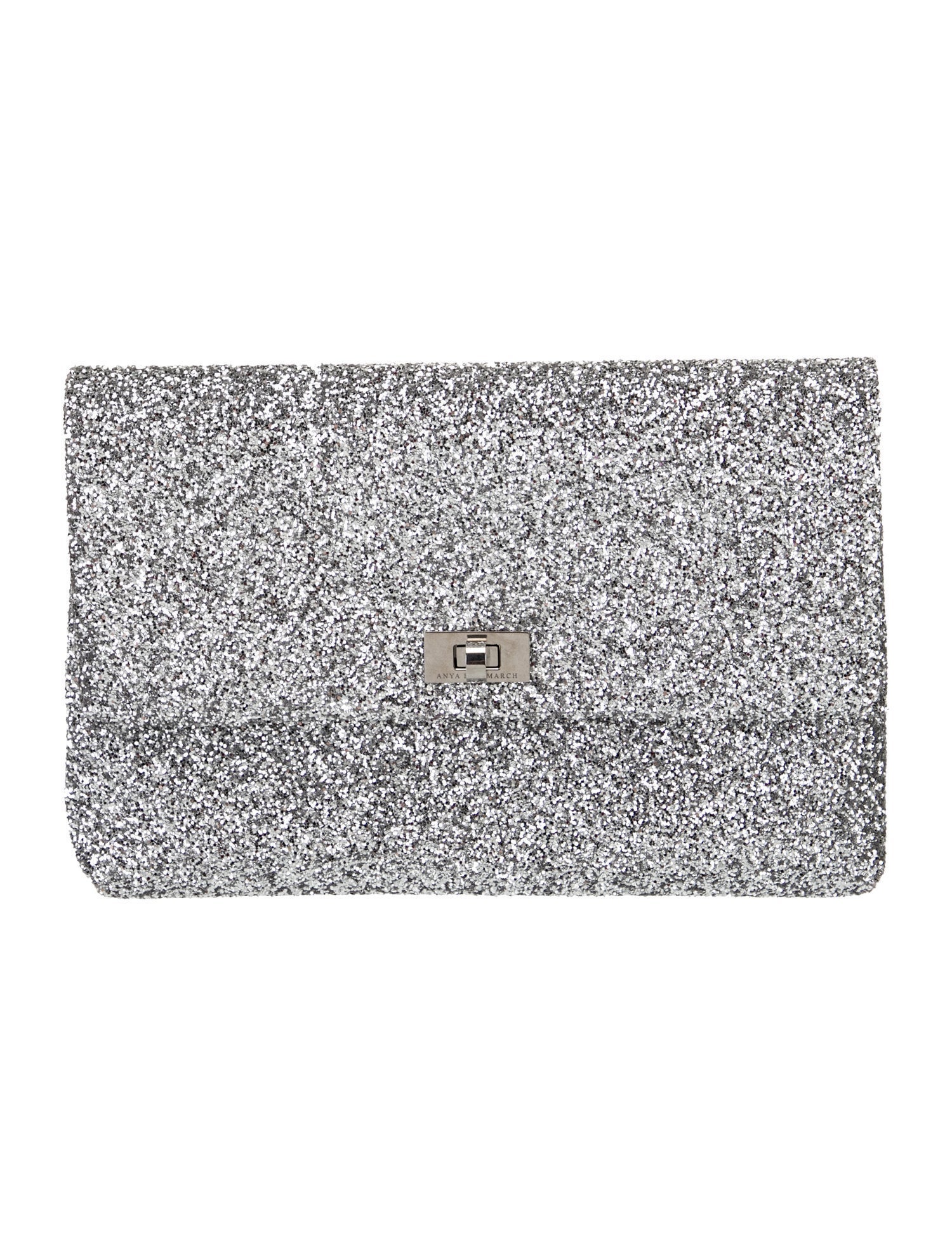 Anya Hindmarch Glitter Clutch