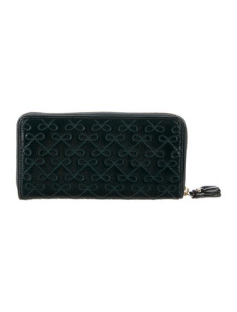 Anya Hindmarch Patent Leather Continental Wallet