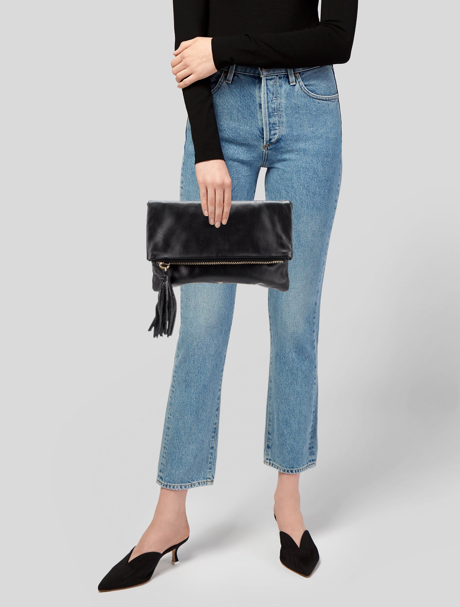 Anya Hindmarch Leather Clutch