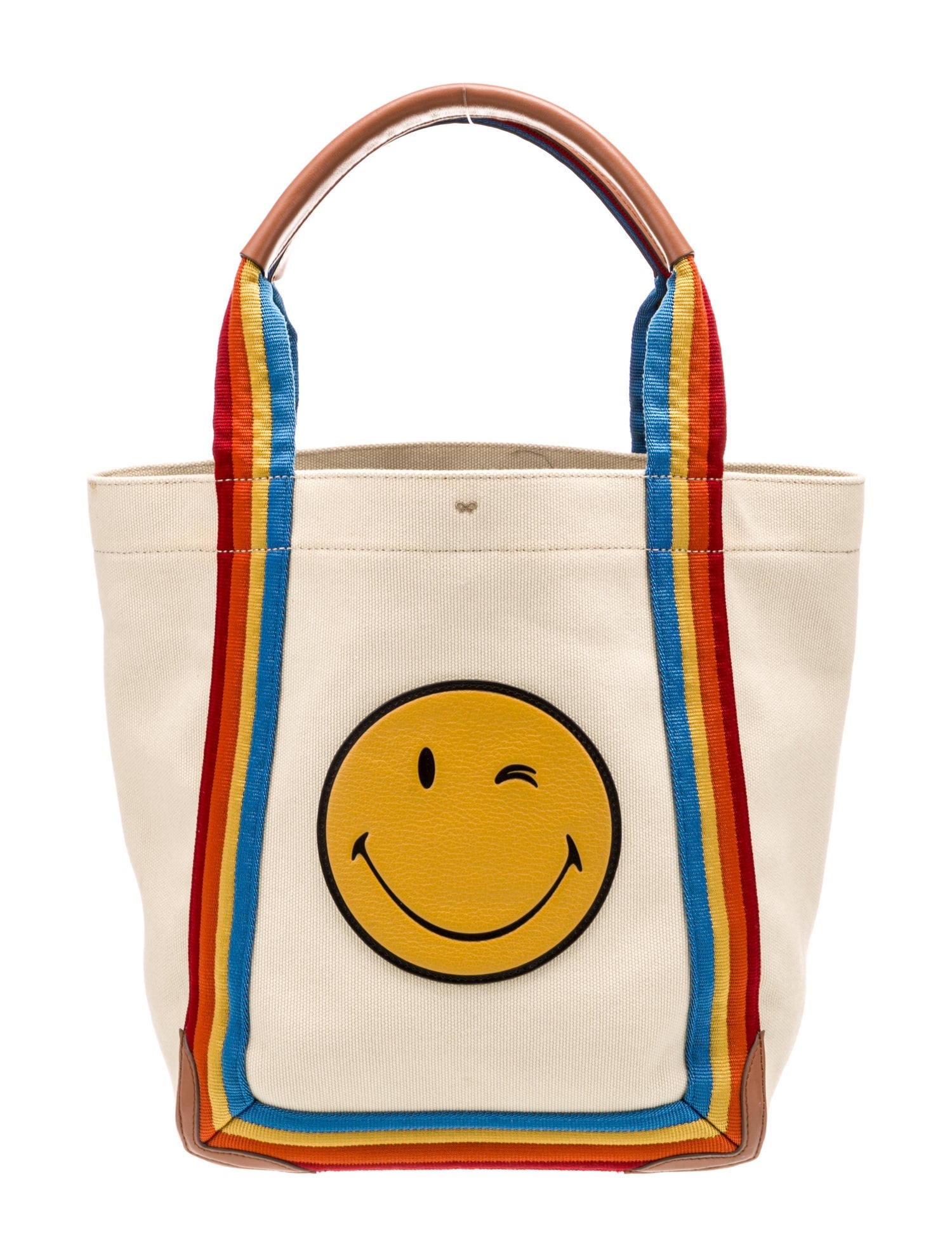 Anya Hindmarch Canvas Top Handle Bag
