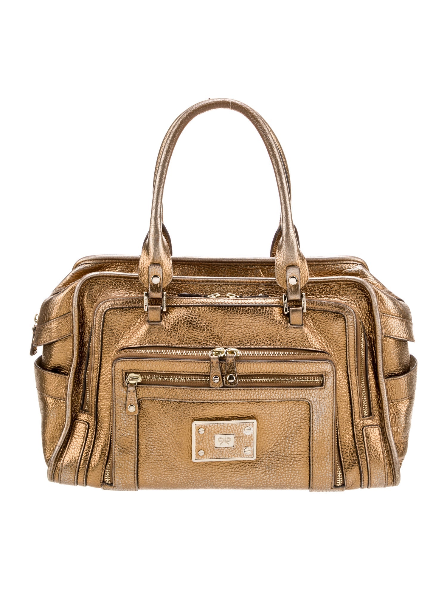 Anya Hindmarch Leather Top Handle Bag