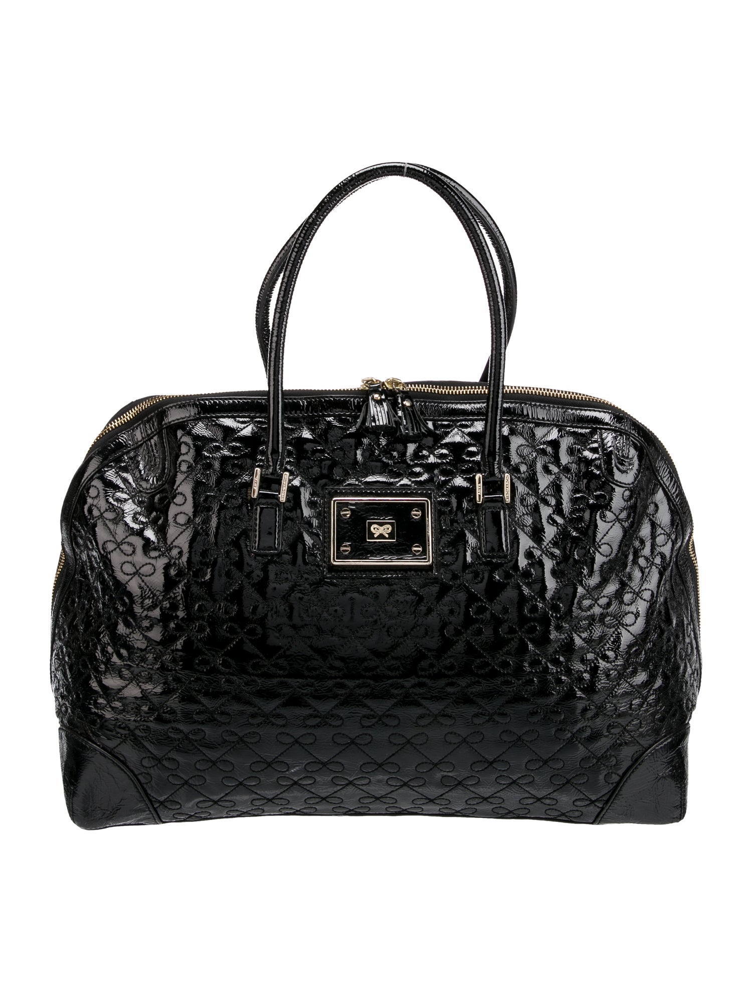 Anya Hindmarch Patent Leather Shoulder Bag