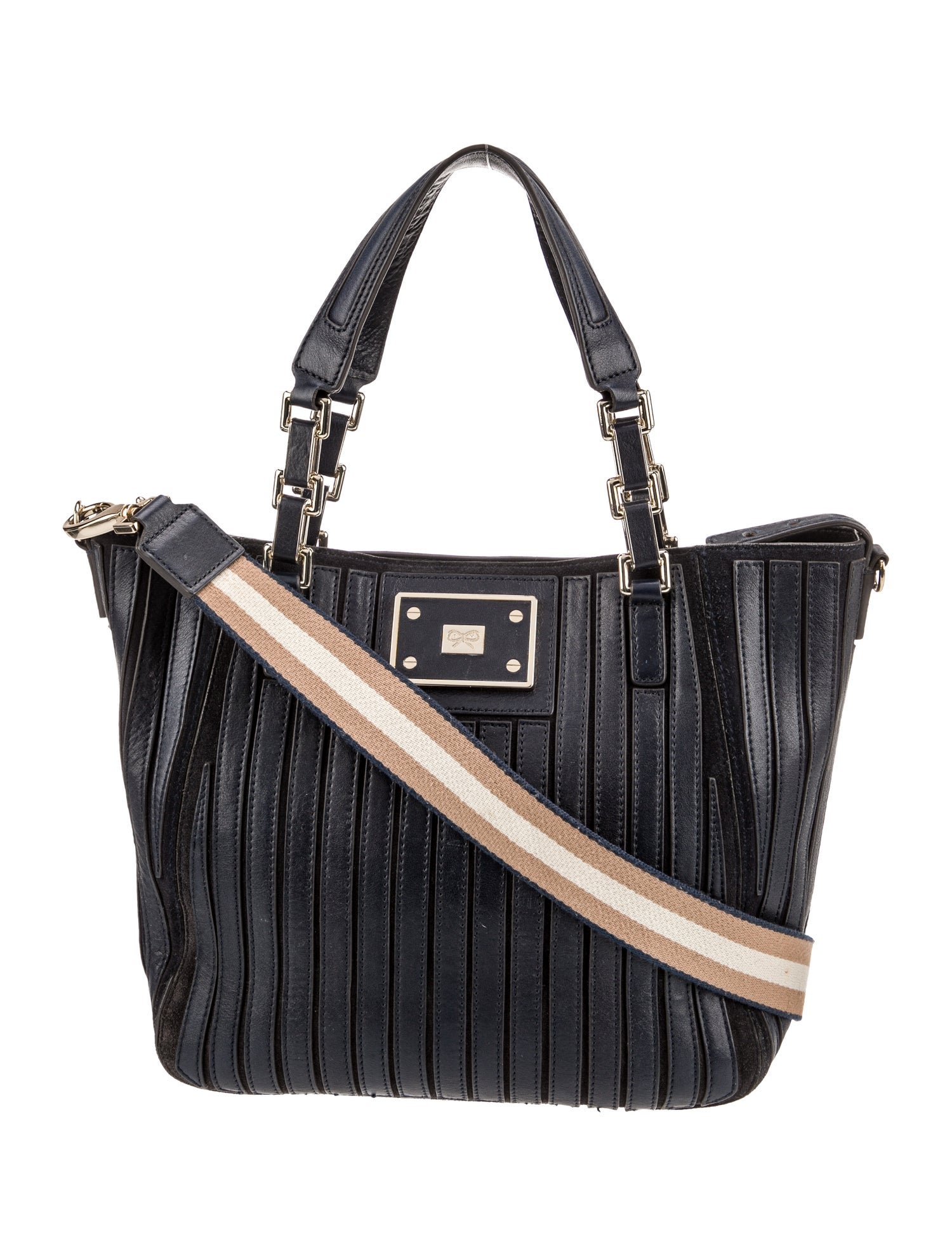 Anya Hindmarch Leather Top Handle Bag