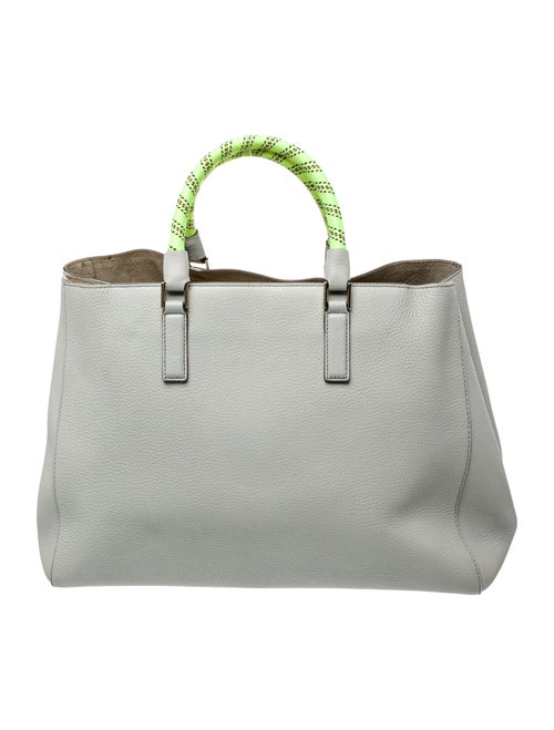 Anya Hindmarch Embossed Leather Top Handle Bag