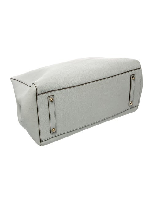 Anya Hindmarch Embossed Leather Top Handle Bag