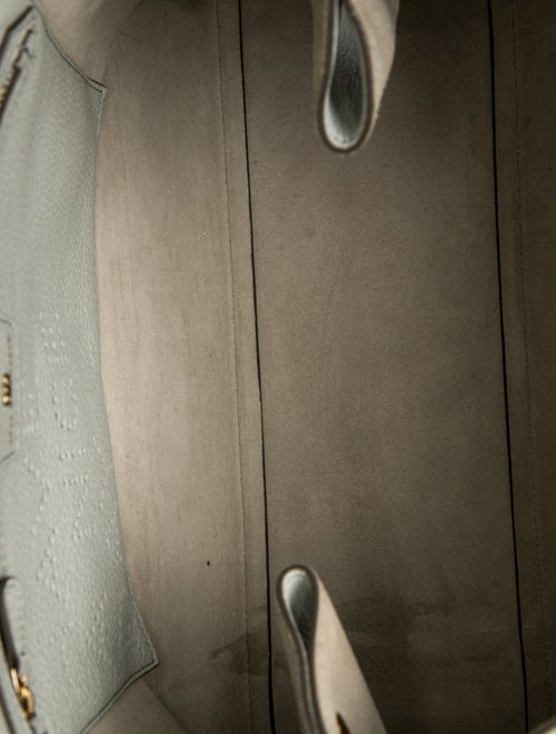 Anya Hindmarch Embossed Leather Top Handle Bag