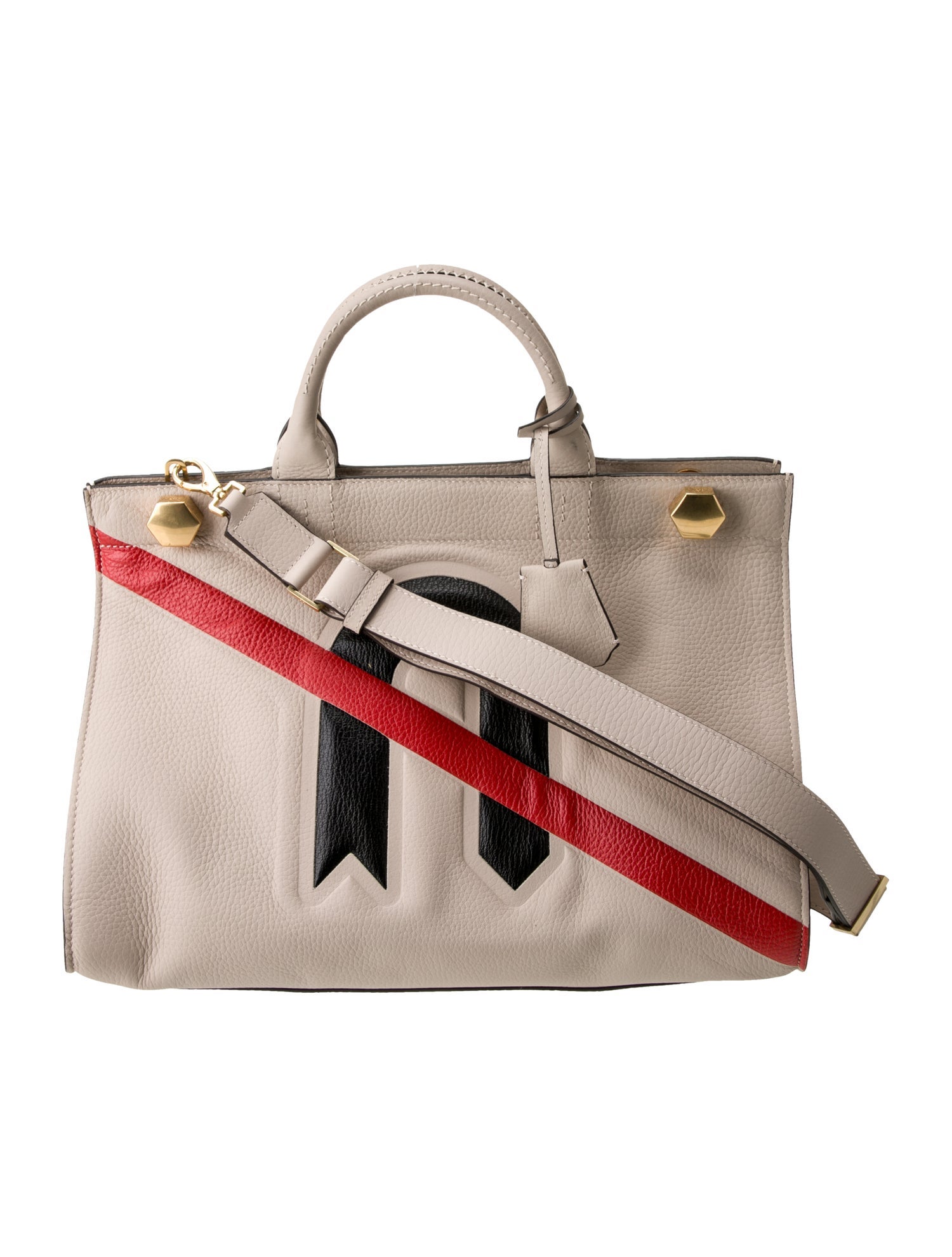Anya Hindmarch Leather Top Handle Bag