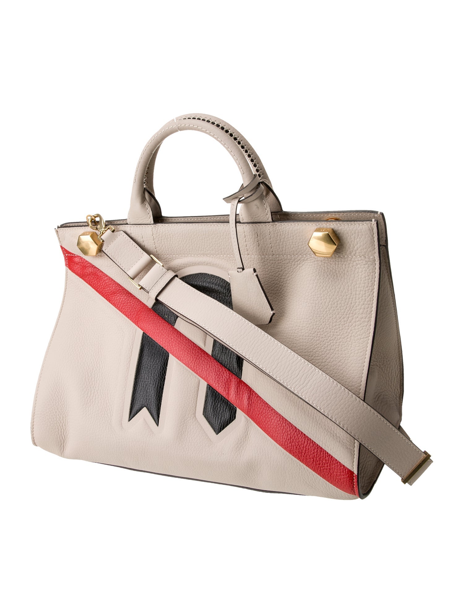 Anya Hindmarch Leather Top Handle Bag