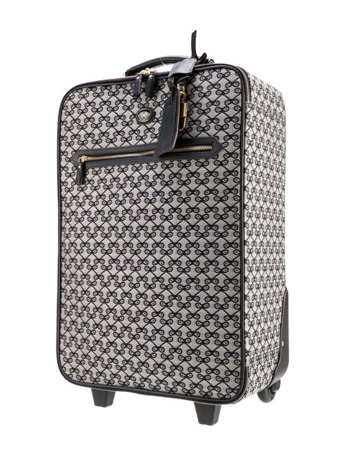Anya Hindmarch Canvas Suitcase