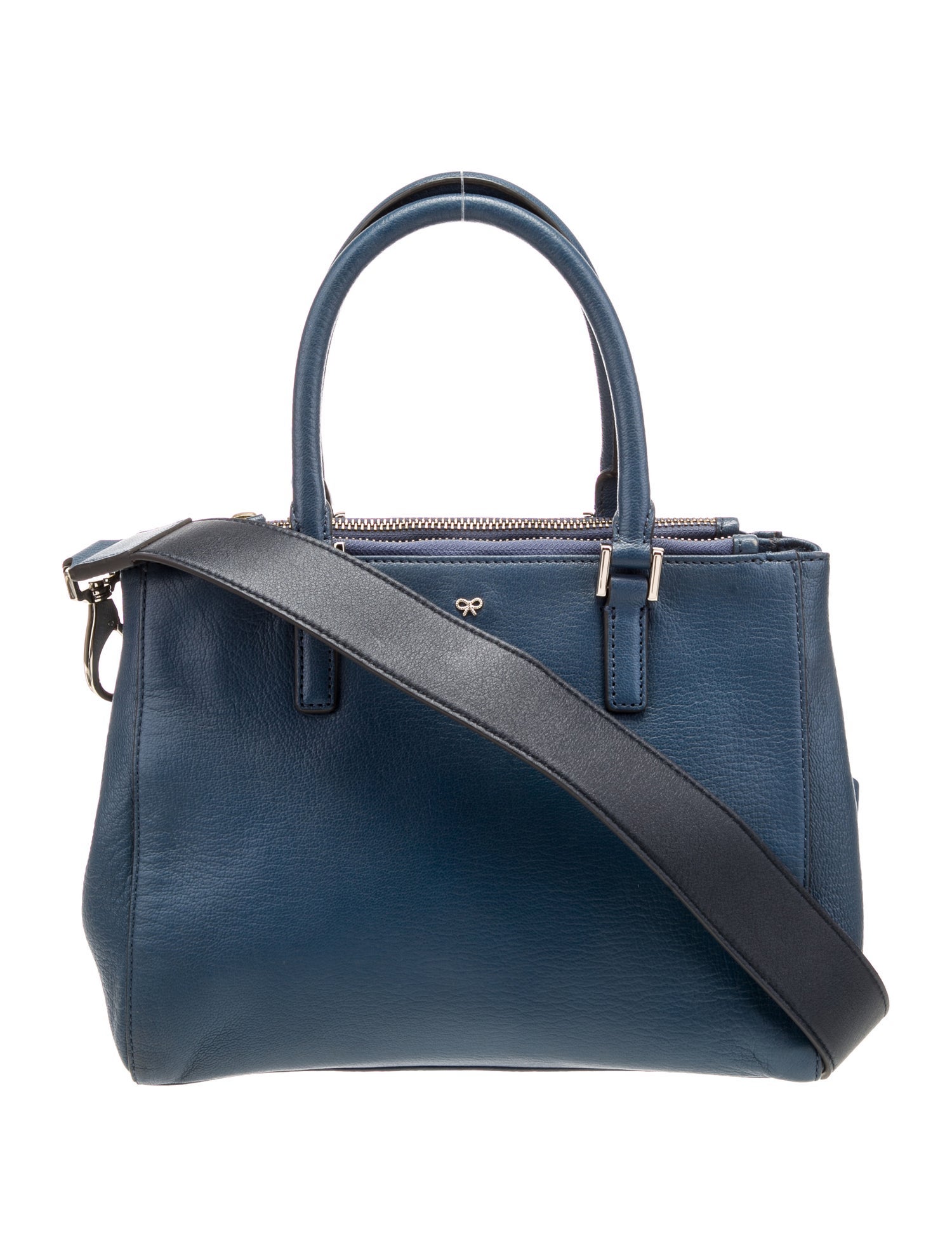 Anya Hindmarch Leather Top Handle Bag