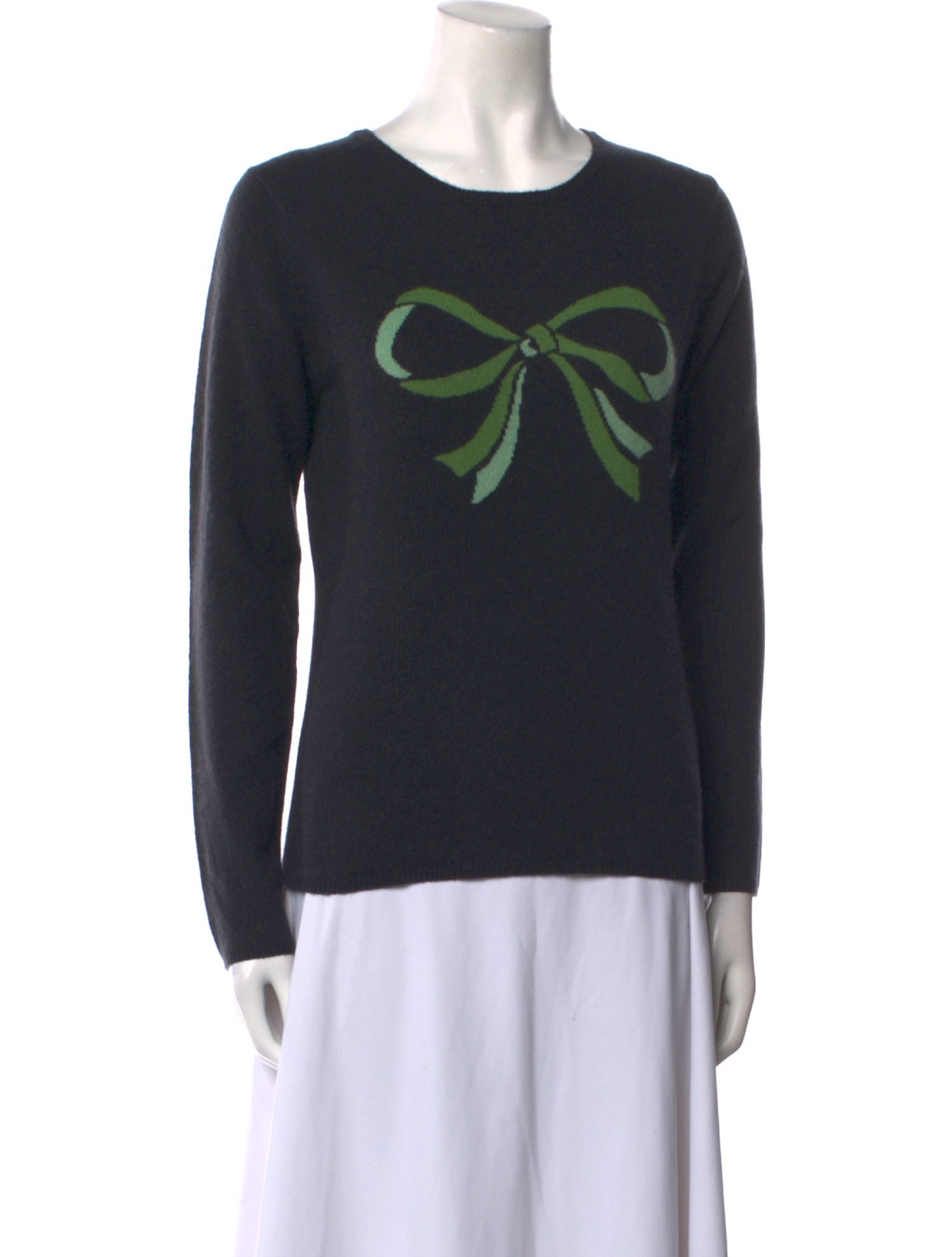 Anya Hindmarch Cashmere Graphic Print Sweater