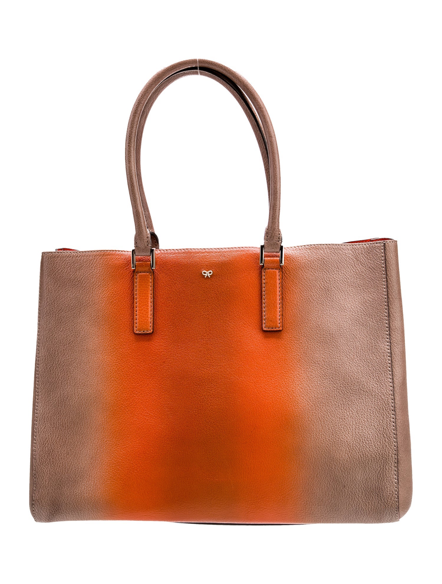 Anya Hindmarch Leather Top Handle Bag