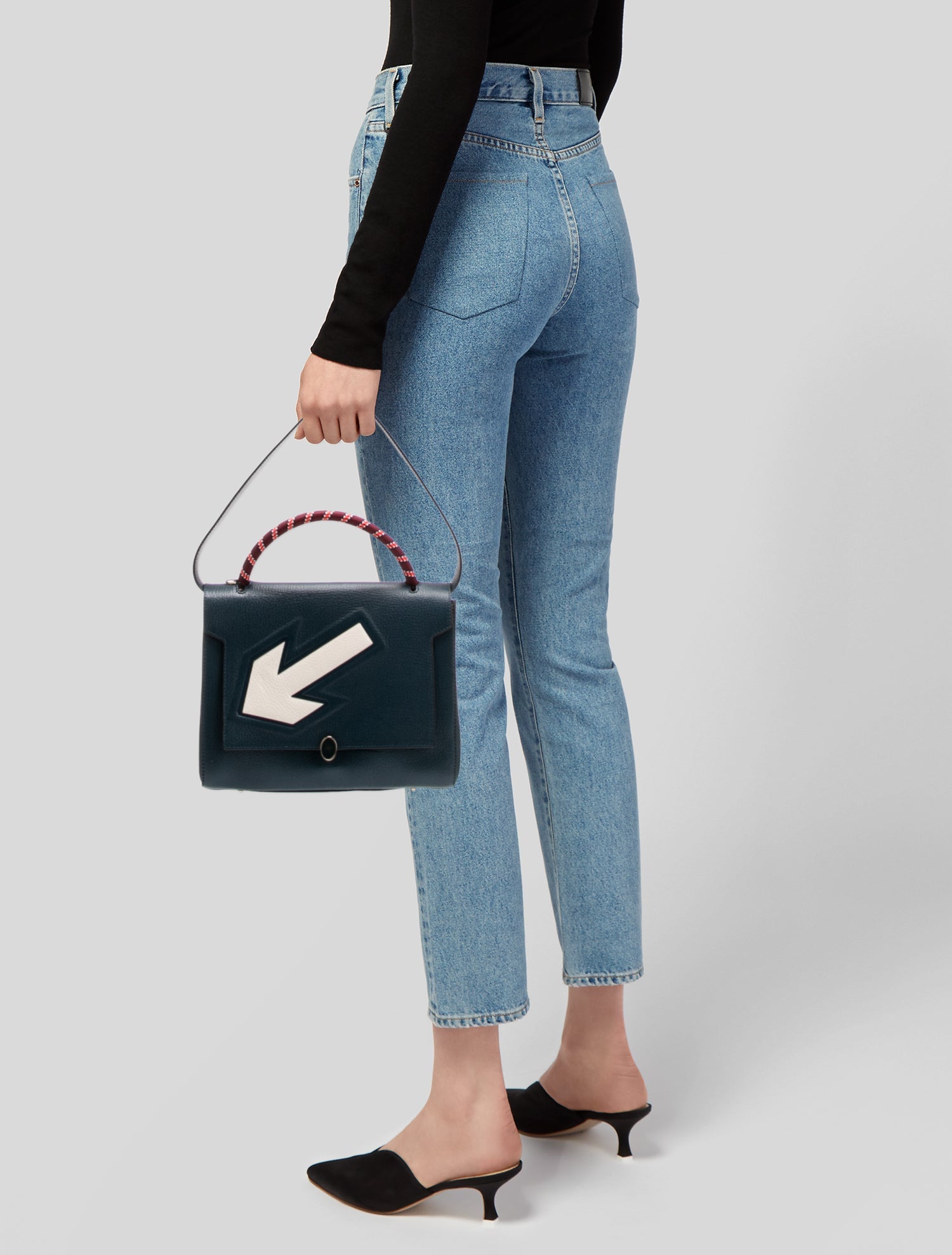 Anya Hindmarch Leather Top Handle Bag w/ Tags