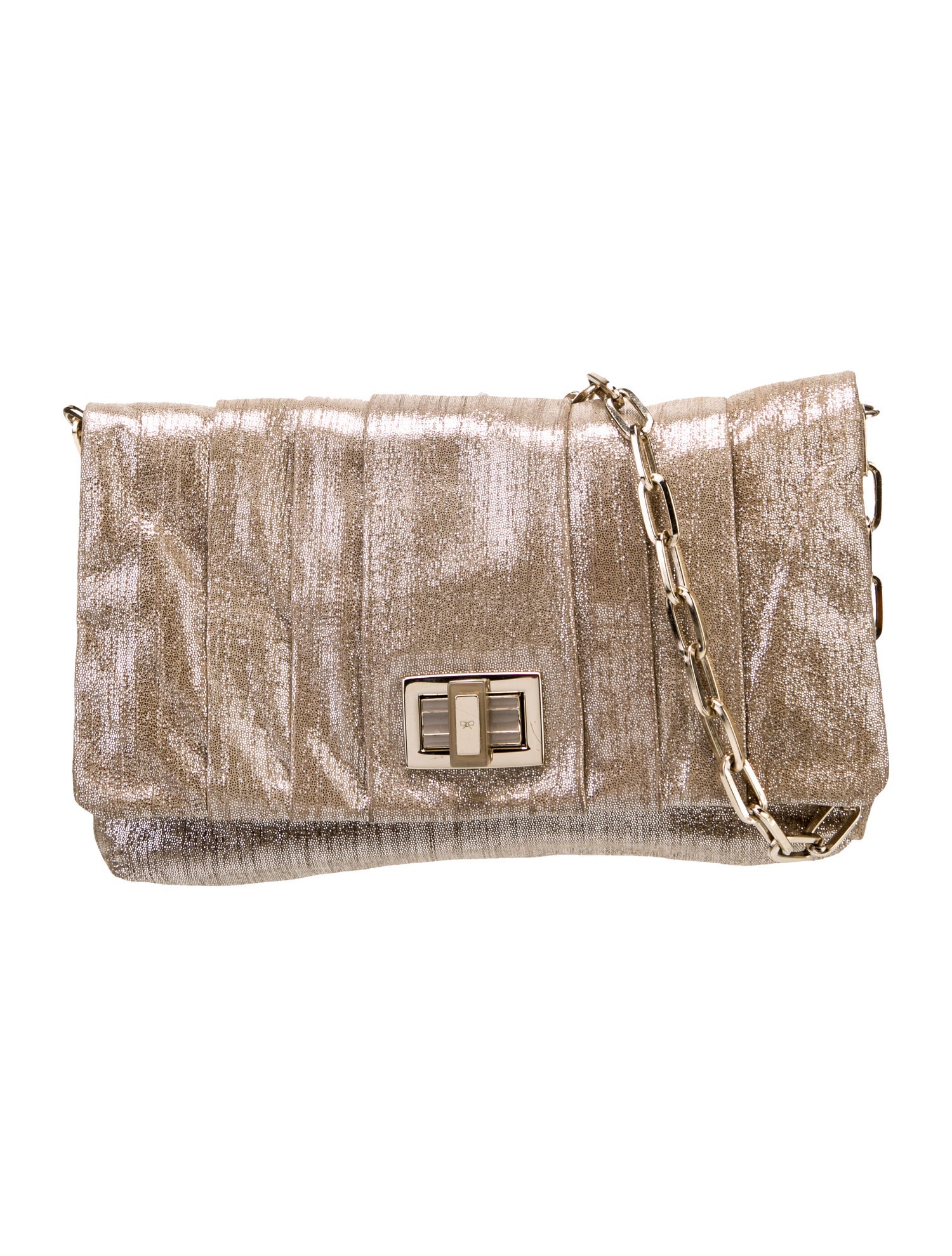 Anya Hindmarch Suede Clutch