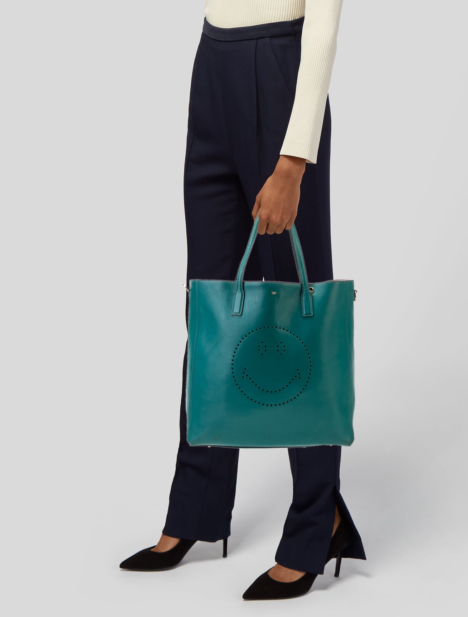 Anya Hindmarch Leather Tote