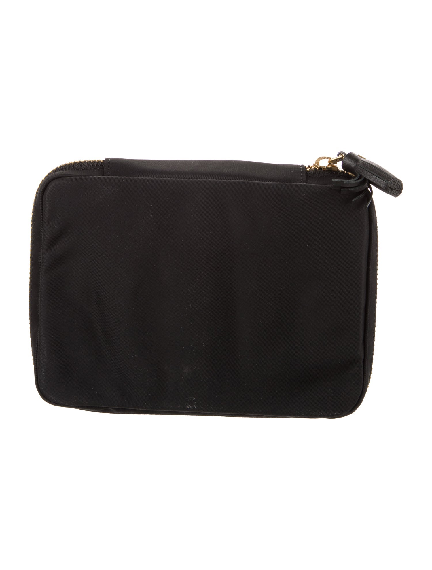 Anya Hindmarch Leather Trim Nylon Cosmetic Bag