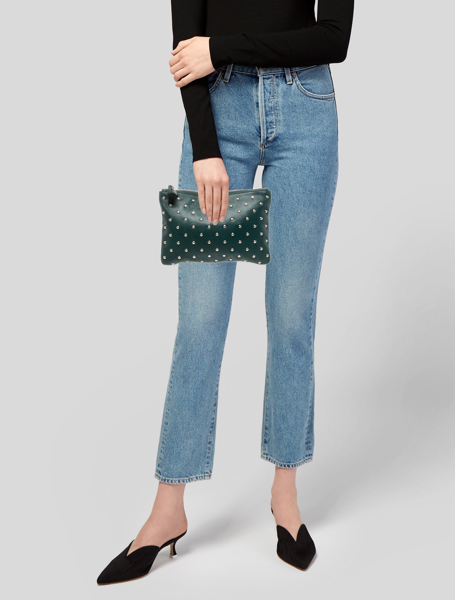 Anya Hindmarch Leather Clutch