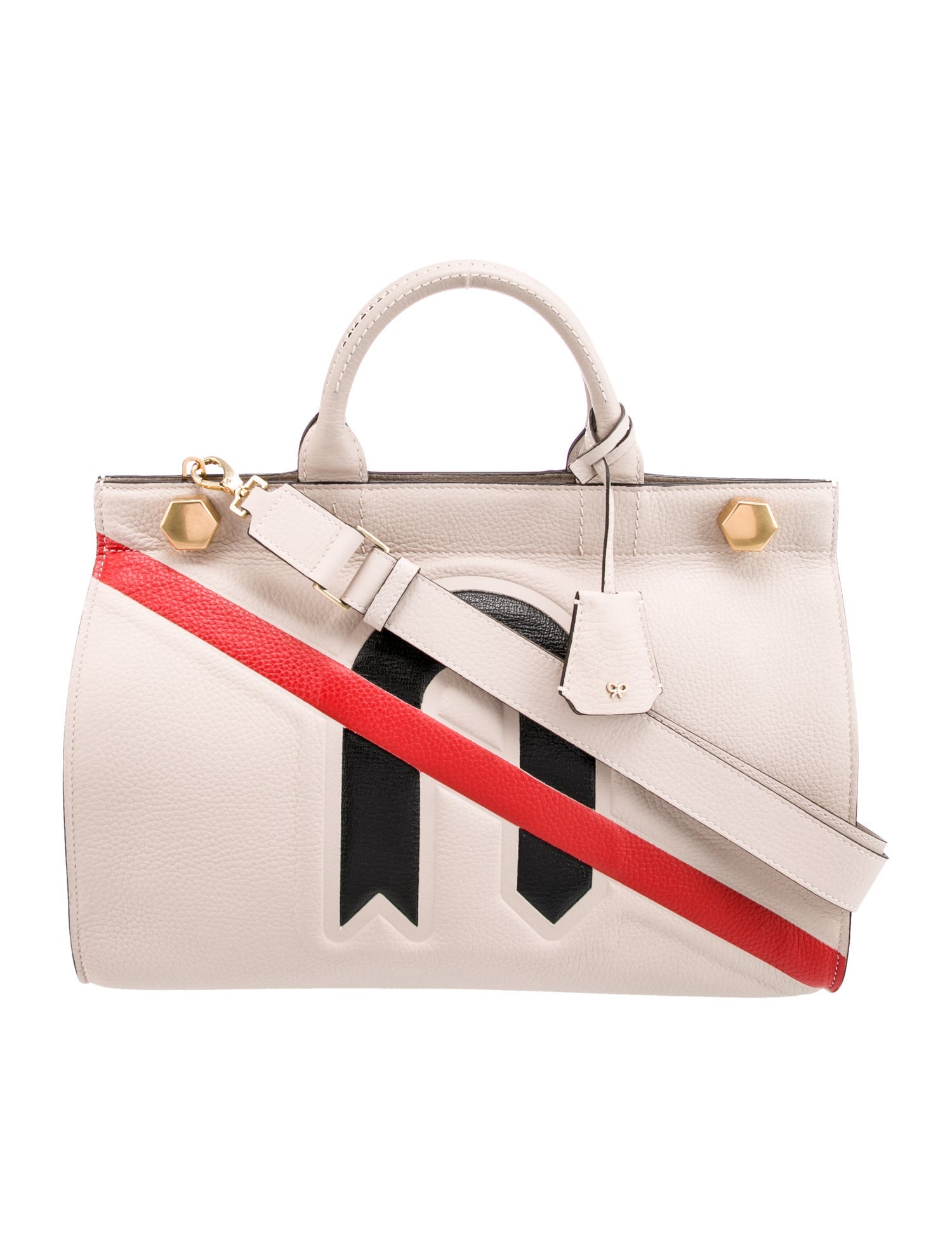 Anya Hindmarch Leather Top Handle Bag
