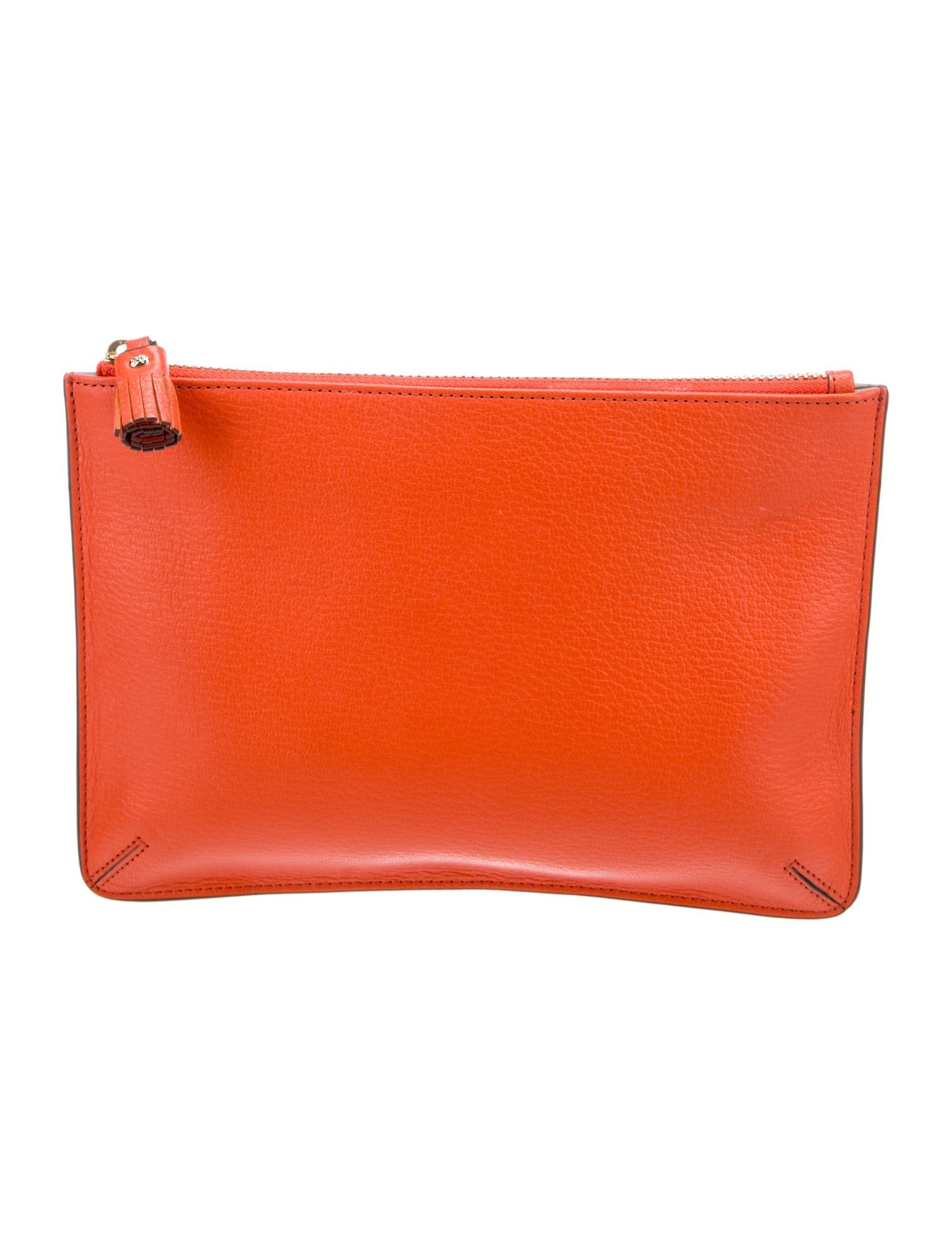 Anya Hindmarch Embossed Leather Clutch