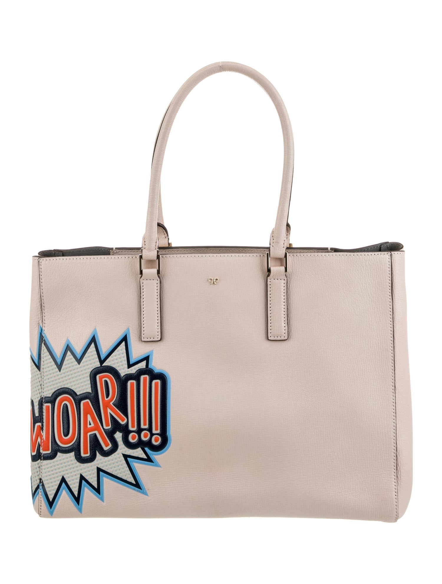 Anya Hindmarch Leather Top Handle Bag