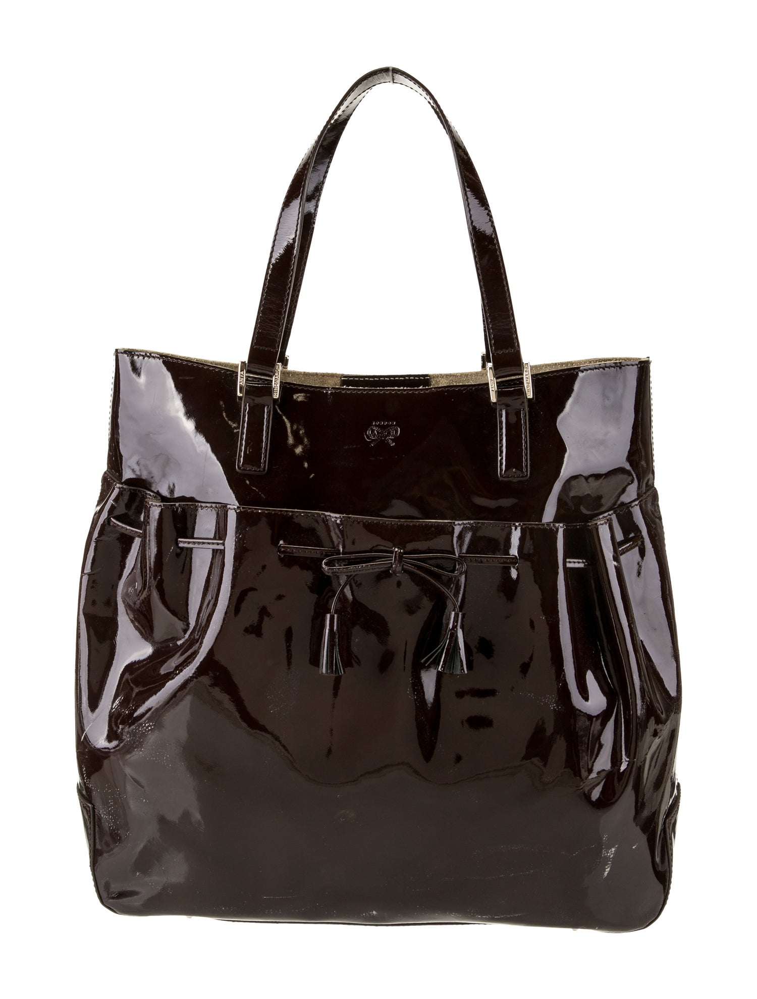 Anya Hindmarch Patent Leather Tote