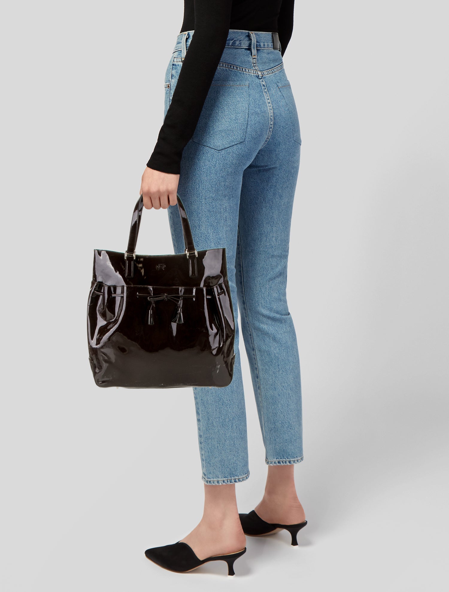 Anya Hindmarch Patent Leather Tote