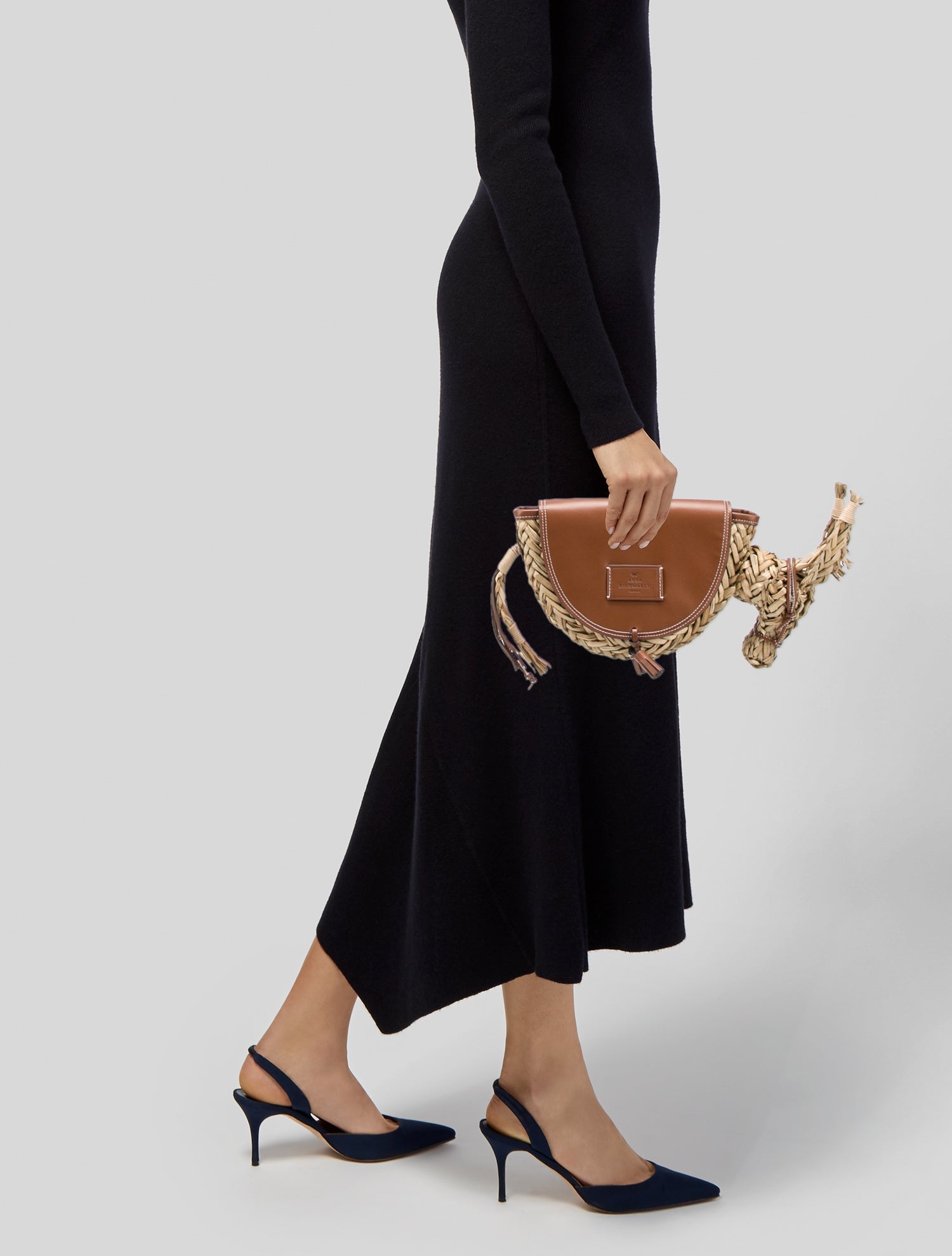 Anya Hindmarch Straw Belt Bag