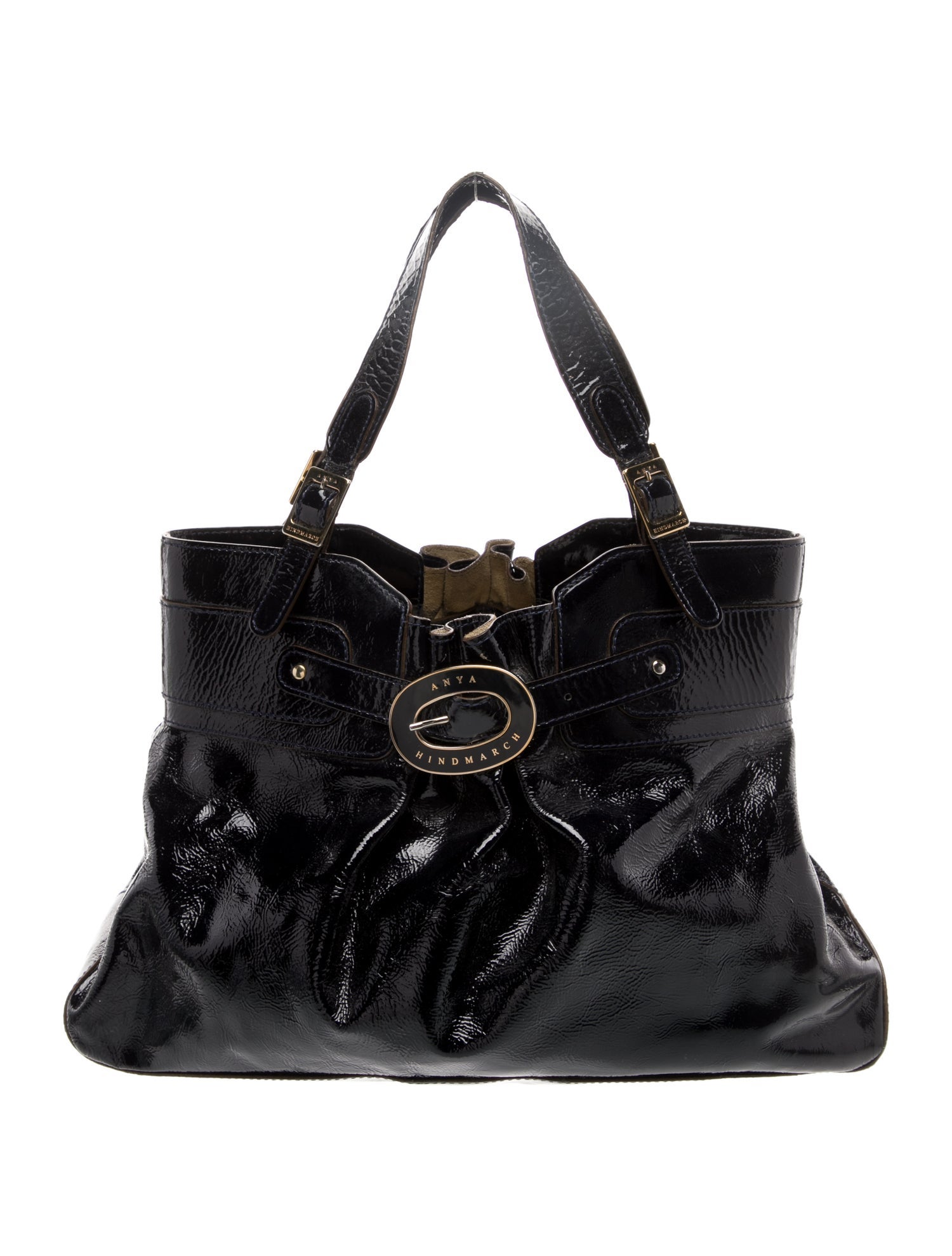 Anya Hindmarch Patent Leather Shoulder Bag
