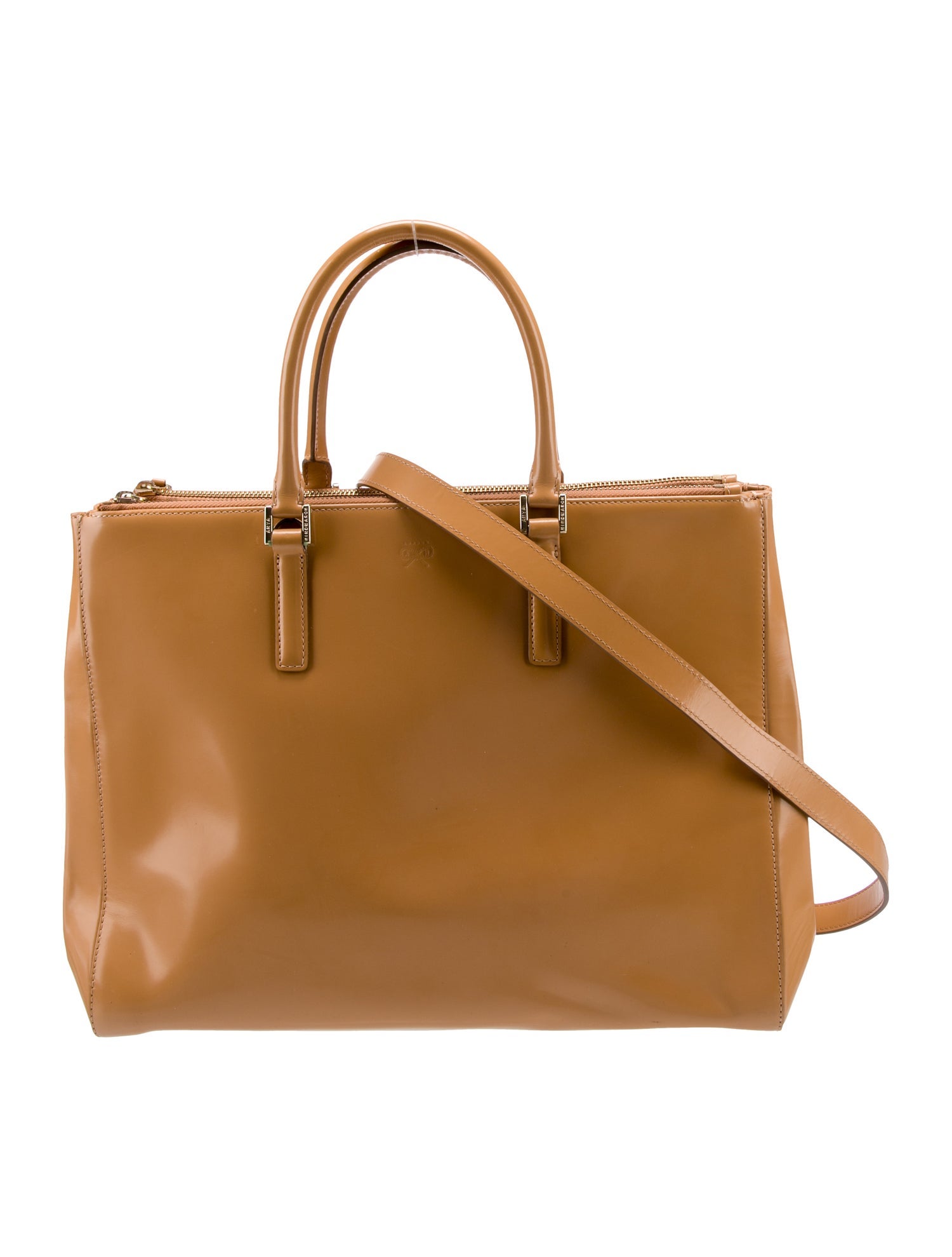 Anya Hindmarch Leather Top Handle Bag