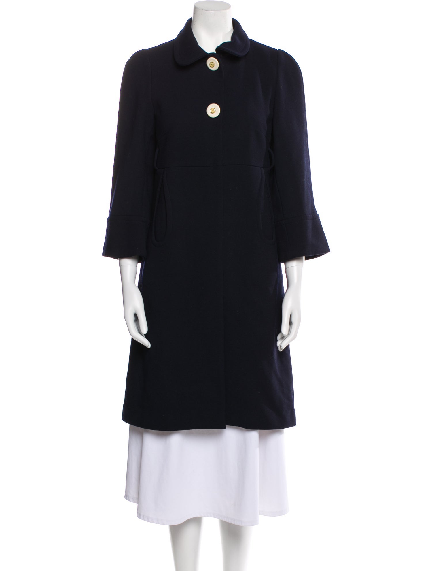 Anya Hindmarch Virgin Wool Peacoat