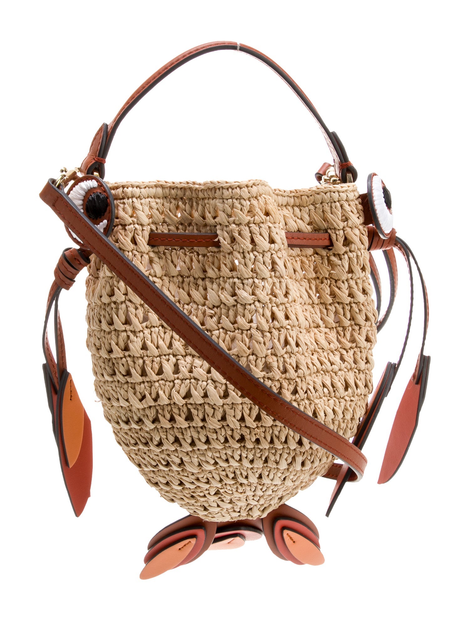 Anya Hindmarch Raffia Bucket Bag