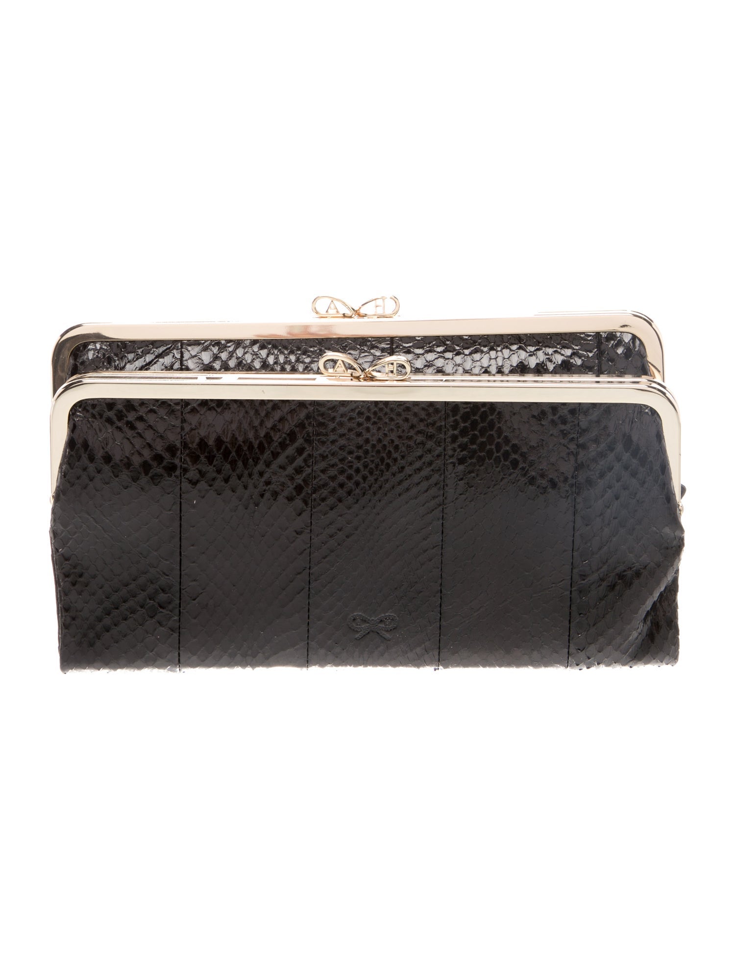 Anya Hindmarch Embossed Leather Minaudière
