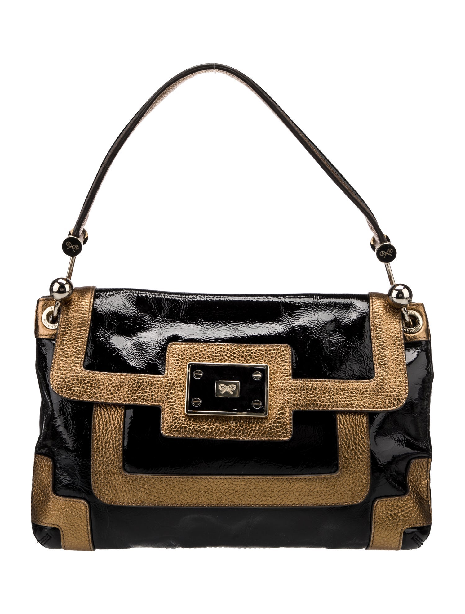 Anya Hindmarch Patent Leather Shoulder Bag