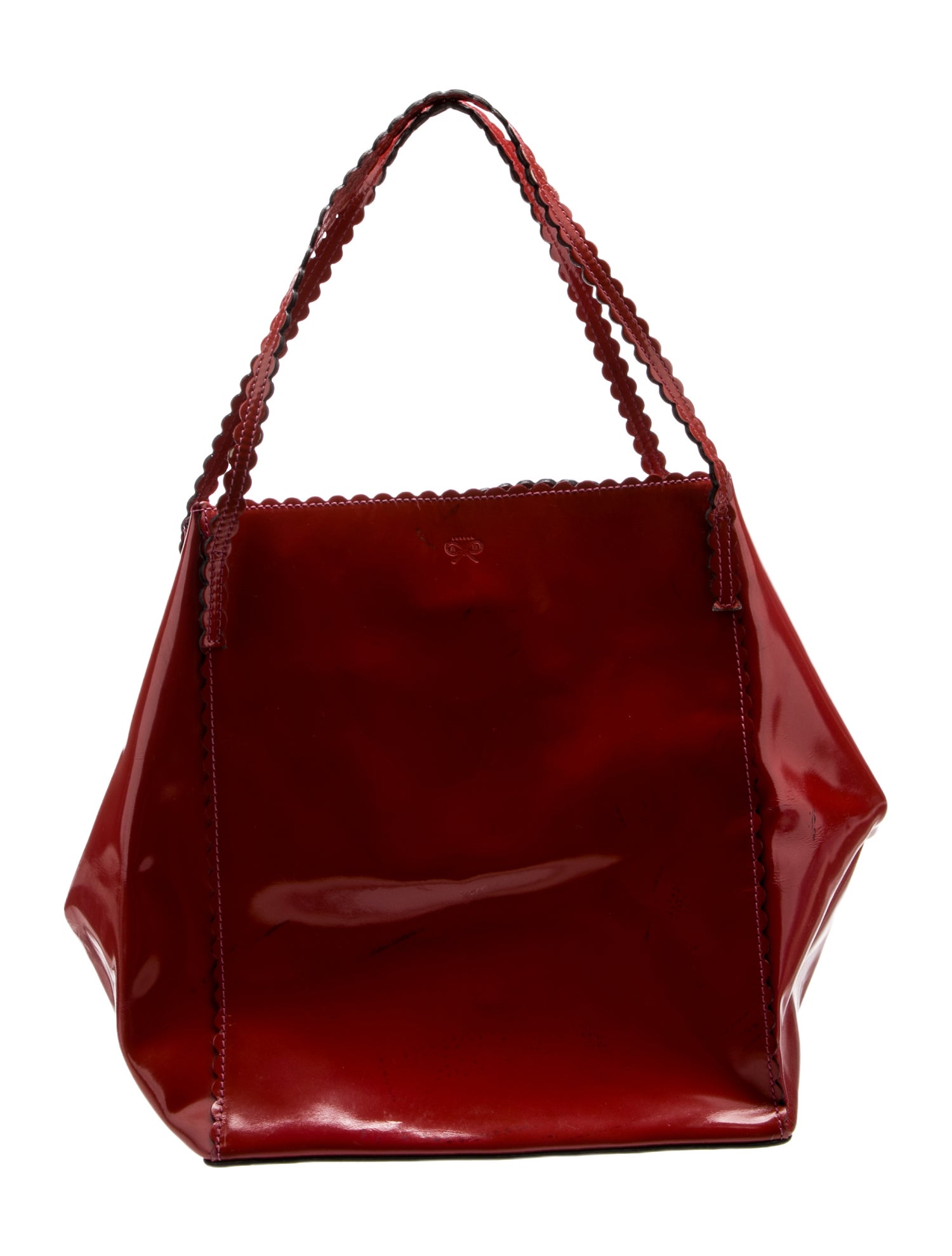Anya Hindmarch Patent Leather Hobo