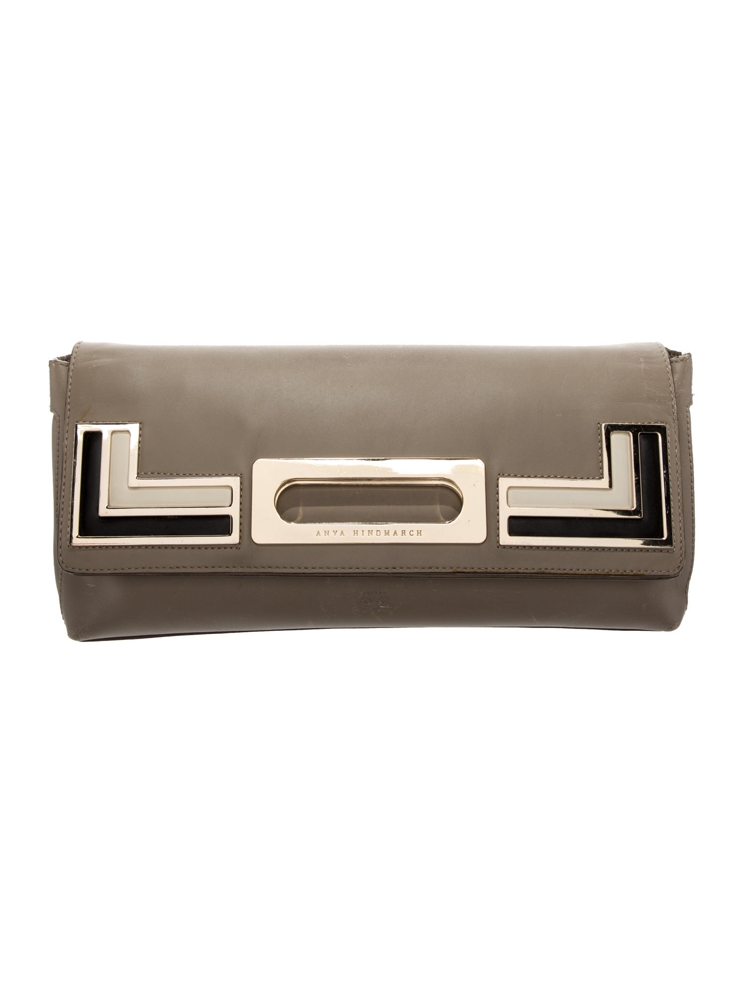 Anya Hindmarch Leather Top Handle Bag